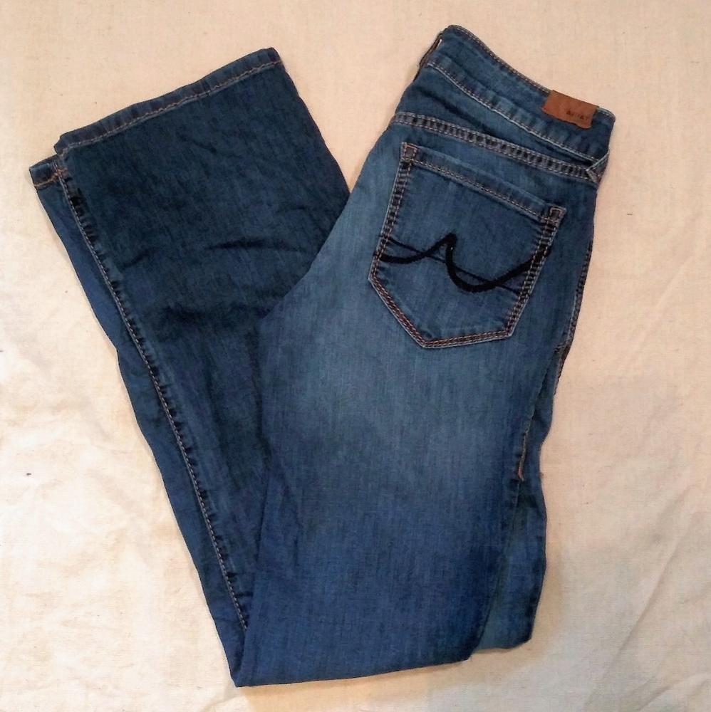 Ariat Ultra Stretch Demi Boot Cut Blue Jeans